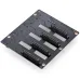 Корпус без блока питания/ Case JONSBO N4, Mini-Tower, 1x120mm, 1xUSB-A 3.0 + 1xUSB-C 3.2, SFX PSU Support, mATX, mITX White
