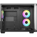 Корпус ПК без блока питания/ Case Ocypus Iota C50 Curve BK ARGB, Mini-Tower, TG, 3x120mm ARGB, 2xUSB-A 3.0 + 1xUSB-C, mATX, mITX Black