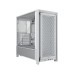 Корпус без блока питания/ Case Corsair Frame 4000D, Midi-Tower, TG, no fan, 2xUSB-A 3.2, 1xUSB 3.2 Type-C, E-ATX, ATX, mATX, mITX White