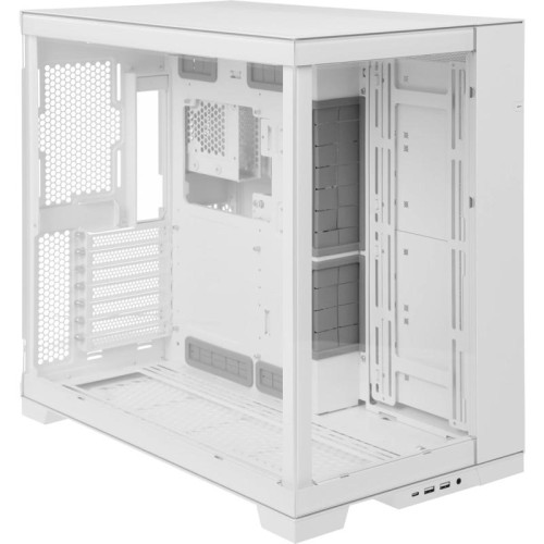 Корпус Lian-Li O11 Dynamic EVO RGB белый ATX 10x120mm 9x140mm 2xUSB3.0 audio [G99.O11DERGBW.00]