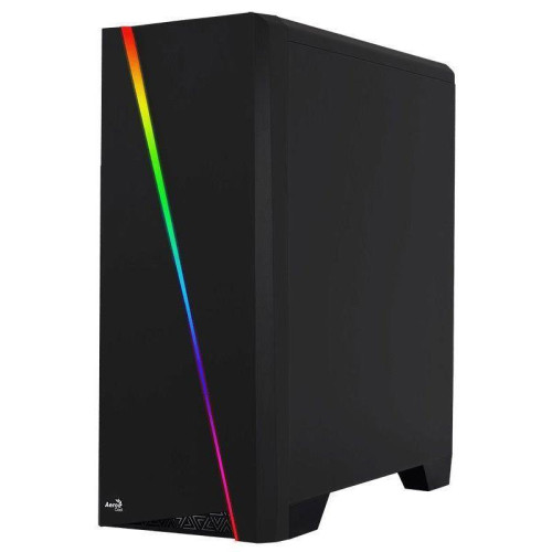 Корпус Aerocool Cylon черный ATX 5x120mm 2xUSB2.0 1xUSB3.0 audio CardReader bott PSU [CYLON BK]
