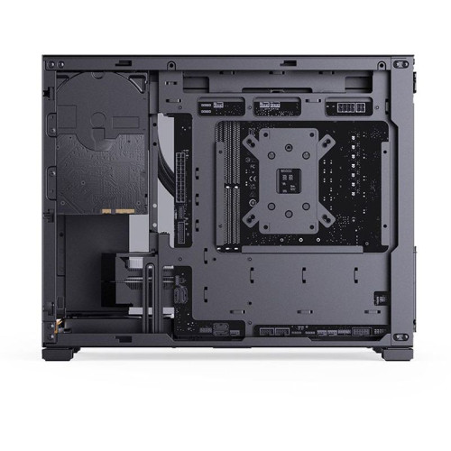 Корпус без блока питания/ Jonsbo D32 STD BLACK, Mini-Tower, no fans, mATX, mITX, 1xUSB3.2 Gen1 Type-A, 1xUSB3.2 Gen 2 Type-C, 1xAUDIO, 1xMIC