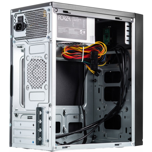 Корпус с блоком питания 450Вт./ Case Forza mATX case, black, w/PSU 450W 12cm, w/2xUSB3.0, w/1xUSB2.0, w/pwr cord, w/o FAN