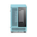 Корпус Thermaltake The Tower 100 Turquoise голубой miniITX 1x120mm 3x140mm 2xUSB3.0 audio bott PSU [CA-1R3-00SBWN-00]