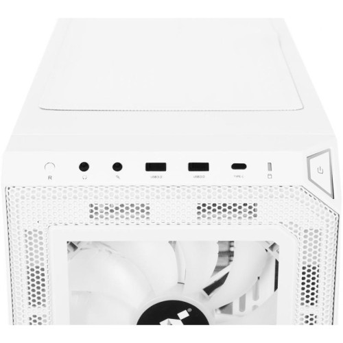 Корпус Thermaltake View 300 MX Snow белый ATX 9x120mm 5x140mm 1x200mm 2xUSB3.0 audio bott PSU [CA-1P6-00M6WN-00]