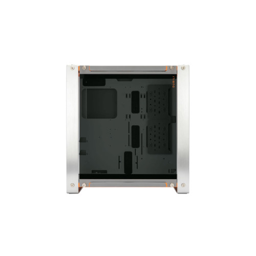 Корпус без блока питания/ Case InWin Dubili, Full-Tower, TG, 4x140mm, 2xUSB-A 3.2 + 1xUSB-C 3.2, E-ATX, ATX, mATX, mITX Titanium Grey