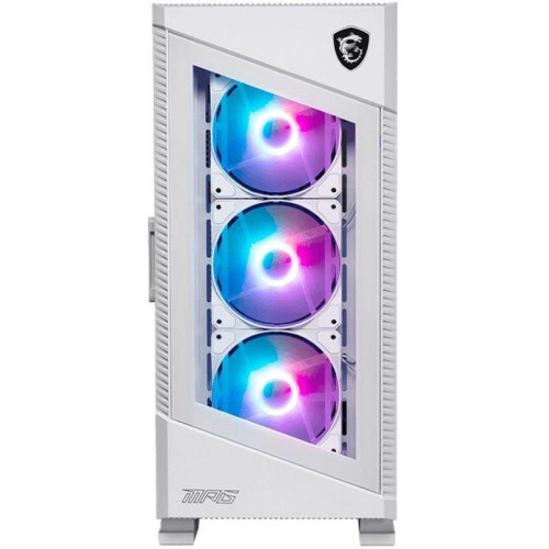 Корпус MSI MPG VELOX 100R WHITE белый E-ATX 9x120mm 4x140mm 2xUSB3.1 audio AirDuct bott PSU [306-7G18W21-809]