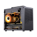 Корпус без блока питания/ Корпус JONSBO Jonsplus Z20 Black MATX без БП, боковая панель из закаленного стекла, mini-ITX, micro-ATX, черный