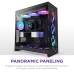 Корпус без блока питания/ Case NZXT H9 Flow RGB (2025), Midi-Tower, TG, 3x140mm RGB + 1x120mm, 2xUSB-A 3.2 + 1xUSB-C 3.2, E-ATX, ATX, mATX, mITX Black