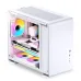 Корпус без блока питания/ Case JONSBO U4 Mini, Mini-Tower, TG, no fan, 1xUSB-A 3.0 + 1xUSB-C 3.2, mATX, mITX White