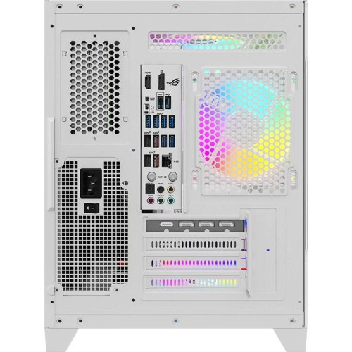 Корпус Formula Crystal Z6M Floe белый без БП mATX 4x120mm 2xUSB3.0 audio bott PSU