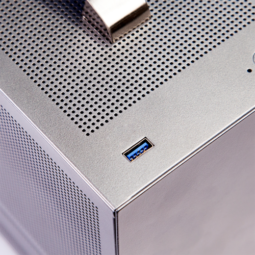 Корпус без блока питания/ PCCooler I100 PRO MESH GY, Mesh Compact, Grey, SPCC, no fans ITX 60/300/SFX PSU support; 1x2.5