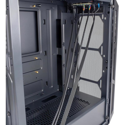 Корпус Oklick OCC-MD301 черный ATX 6x120mm 2xUSB2.0 1xUSB3.0 audio bott PSU [OCC-MD301]