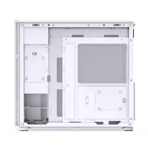 Корпус без блока питания/ Case JONSBO D41 MESH, Midi-Tower, TG, no fan, 1xUSB-A 3.2 + 1xUSB-C 3.2, ATX, mATX White