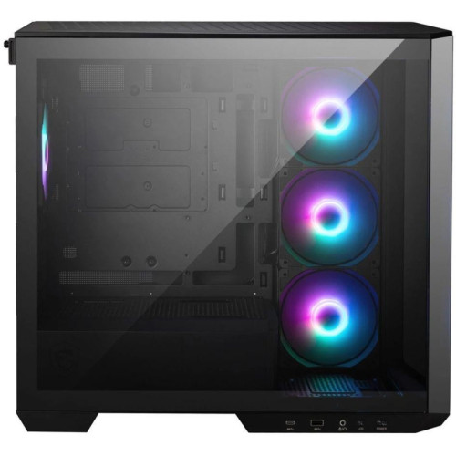Корпус MSI MAG PANO M100R PZ черный mATX 3x120mm 4x140mm 1xUSB3.1 audio CardReader AirDuct bott PSU [306-7G24R21-809]