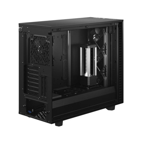 Корпус ПК без блока питания/ Case Fractal Design Define 7 Solid, Midi-Tower, 3x140mm, 2xUSB-A 2.0 + 2xUSB-A 3.2 + 1xUSB 3.2 Type-C E-ATX, ATX, mATX, mITX Black