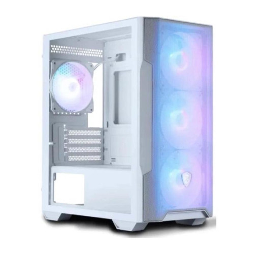 Корпус MSI MAG Forge M100R белый mATX 2x120mm 2xUSB2.0 1xUSB3.0 audio bott PSU [306-7G20W21-HH9]
