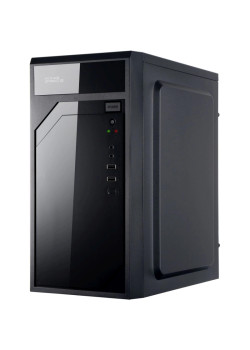 Корпус KingPrice KPCC-MN208 черный mATX 1x80mm 2x120mm 2xUSB2.0 audio [KPCC-MN208]