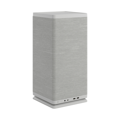 Корпус без блока питания/ Case Fractal Design Mood, Mini-Tower, 1x180mm, 2xUSB-A 3.0 + 1xUSB 3.2 Type-C, SFX PSU Support, mITX Light Gray