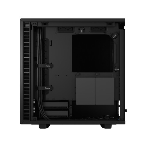 Корпус ПК без блока питания/ Case Fractal Design Define 7 Mini Solid, Mini-Tower, 1x120mm + 1x140mm, 2xUSB-A 2.0 + 2xUSB-A 3.0 + 1xUSB 3.2 Type-C mATX, mITX, mDTX Black