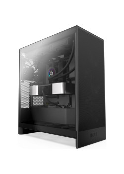Корпус ПК без блока питания/ Case NZXT H7 Flow, Midi-Tower, TG, 3x120mm, 2xUSB-A 3.2 + 1xUSB-C 3.2, E-ATX, ATX, mATX, mITX Black