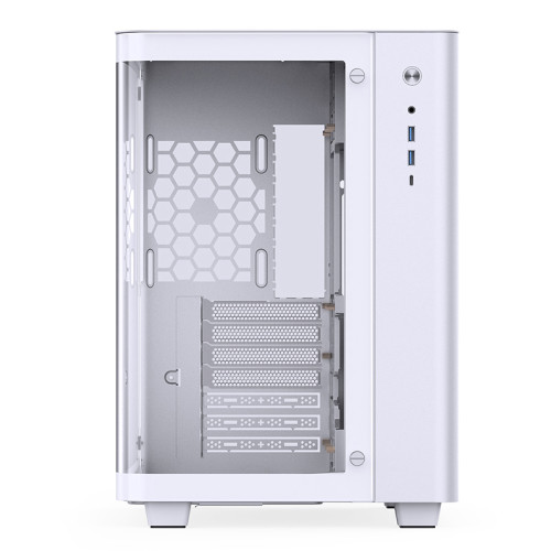 Корпус без блока питания/ Корпус JONSBO TK-3 White ATX без БП, mini-ITX, micro-ATX, белый