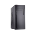 Корпус без блока питания/ Case Foxline FL-301, ATX, 4xUSB2.0, HDA, w/o FAN, w/o PSU, no PowerCord , w/DVD-RW installed