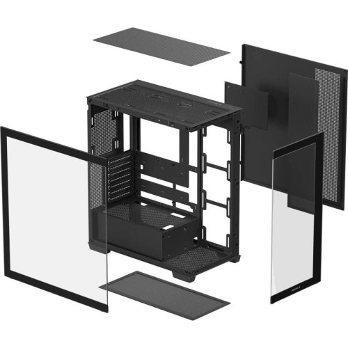 Корпус Deepcool CG580 черный ATX 8x120mm 5x140mm 1xUSB2.0 audio bott PSU [R-CG580-BKNDA0-G-1]