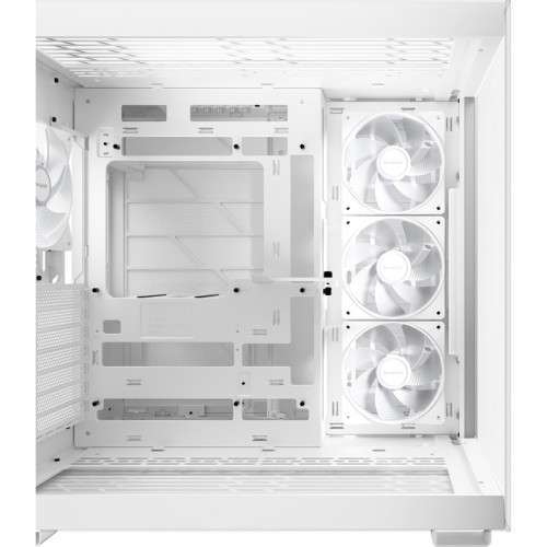 Корпус ПК без блока питания/ Case be quiet! LIGHT BASE 600 LX, Midi-Tower, TG, 4x120mm ARGB, 2xUSB-A 3.2, 1xUSB 3.2 Type-C, ATX, mATX, mITX White