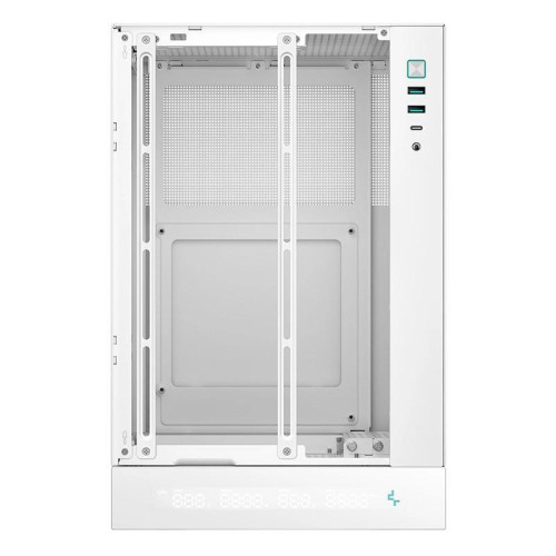 Корпус Deepcool CH170 DIGITAL белый mATX 1x120mm 1xUSB2.0 1xUSB3.0 audio bott PSU [R-CH170-WHNPI0D-G-1]