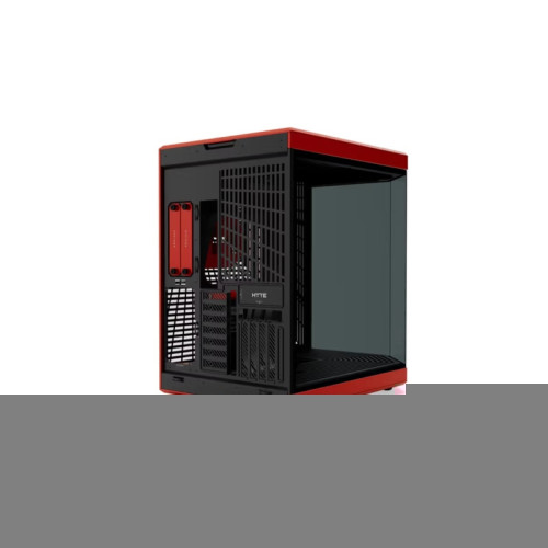 Корпус без блока питания/ Case HYTE Y70, Midi-Tower, TG, no fans, 2xUSB-A 3.2, 1xUSB Type-C, E-ATX, ATX, mATX, mITX Black Cherry