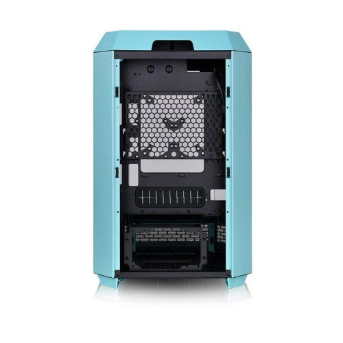 Корпус Thermaltake The Tower 300 Turquoise голубой mATX 8x120mm 6x140mm 2xUSB3.0 audio bott PSU [CA-1Y4-00SBWN-00]