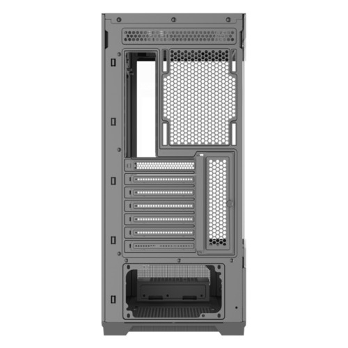 Корпус ПК без блока питания/ Case SAMA V43E Black, Midi-Tower, TG, no fans, 2xUSB 3.0 + 1xUSB 3.2 Type-C, ATX, mATX, mITX Black