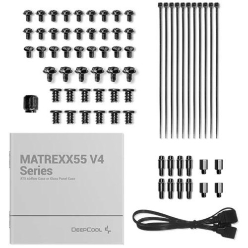 Корпус Deepcool Matrexx 55 V4 черный ATX 7x120mm 2x140mm 2xUSB3.0 audio bott PSU [R-MATREXX55-BKADA4-G-4]