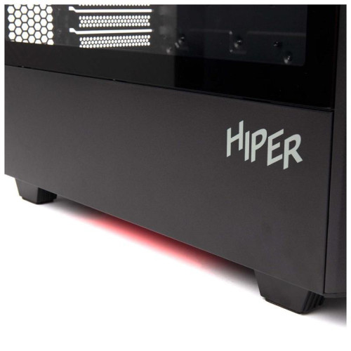Корпус Hiper PB81 черный ATX 4x120mm 2xUSB2.0 2xUSB3.0 audio bott PSU [PB81]