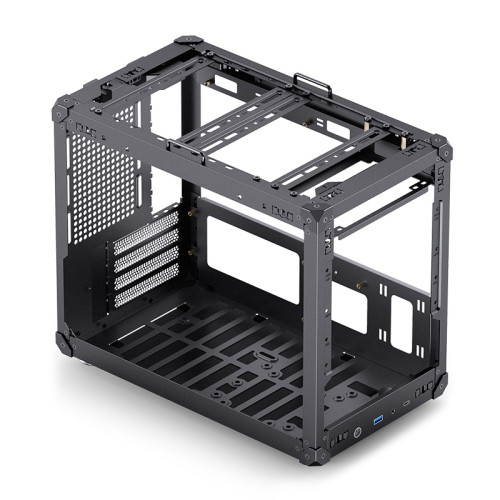 Корпус без блока питания/ Jonsbo C6 MAX black, Mini-Tower, no fans, mATX, mITX , 1xType-C(20PIN), 1xUSB3.0, 1xAUDIO, 1xMIC, with handle Корпус без блока питания/ Jonsbo C6 MAX black, Mini-Tower, no fans, mATX, mITX , 1xType-C(20PIN), 1xUSB3.0, 1xAUDIO, 1xMIC, with handle
