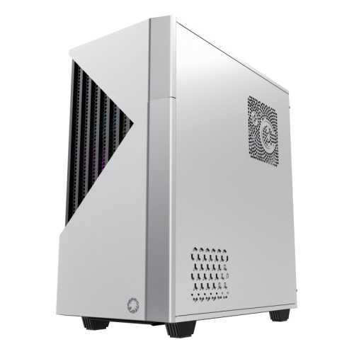 Компьютерный корпус, без блока питания ATX/ Gamemax Contac COC WB ATX case, black/white, w/o PSU, w/2xUSB3.0, w/1x14cm ARGB front fan(GMX-FN14-Rainbow-C9), w/1x12cm ARGB rear fan(GMX-FN12-