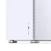 Корпус без блока питания/ Case JONSBO D41 STD, Midi-Tower, TG, no fan, 1xUSB-A 3.2 + 1xUSB-C 3.2, ATX, mATX White