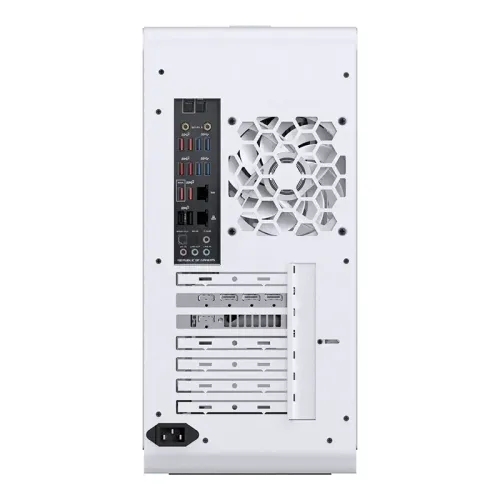 Корпус без блока питания/ Case JONSBO U4 PRO MESH, Midi-Tower, no fan, 1xUSB-A 3.2 + 1xUSB-C 3.2, ATX, mATX, mITX White