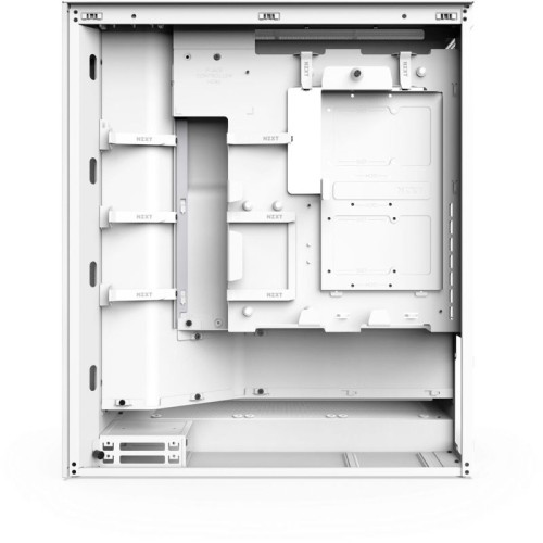 Корпус ПК без блока питания/ Case NZXT H7 Flow, Midi-Tower, TG, 3x120mm, 2xUSB-A 3.2 + 1xUSB-C 3.2, E-ATX, ATX, mATX, mITX White