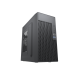 Корпус без блока питания/ Case Forza mATX, 450W, 2xUSB2.0+2xUSB3.0, Black, w/o FAN, 8 cm fan PSU, power cord