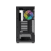 Корпус ПК без блока питания/ Case SAMA V40 Black, Midi-Tower, TG, 6x120mm ARGB, 2xUSB 3.0 + 1xUSB 3.1 Type-C, ATX, mATX, mITX Black