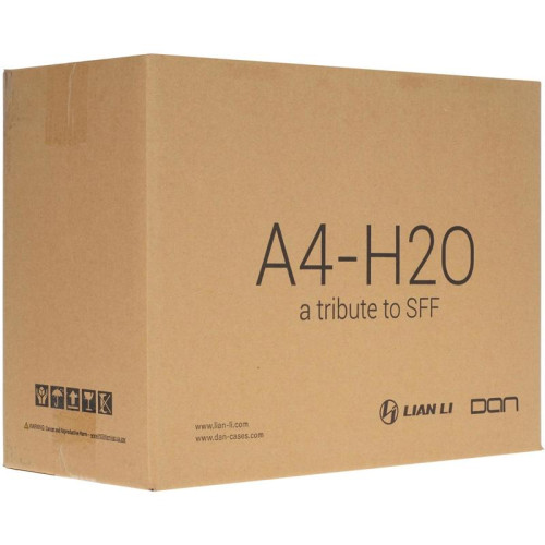Корпус Lian-Li A4H2O черный без БП miniITX 1xUSB3.0 1xUSB3.1 audio bott PSU