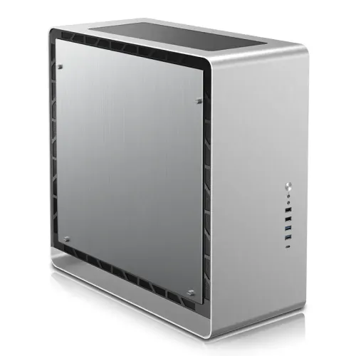 Корпус без блока питания/ Case JONSBO UMX6S-A, Midi-Tower, no fun, 2xUSB-A 3.2 + 2xUSB-A 2.0 + 1xUSB-C 3.2, E-ATX, ATX, mATX, mITX Silver