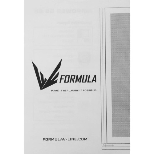 Корпус Formula Air Power G5 EX черный ATX 5x120mm 3x140mm 2xUSB3.0 audio bott PSU [AIR POWER G5 EX]