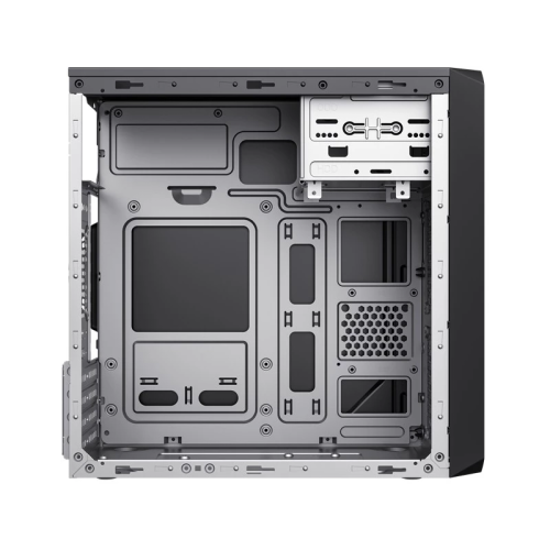 Корпус без блока питания/ Foxline FL-707-U32 mATX case, black, w/o PSU, w/2xUSB3.0, w/o FAN