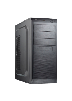 Корпус c блоком питания 450 Ватт/ Case Foxline FL-815, ATX, 3x5.25EXT, 1x3.5EXT, 3x3.5INT, 2xUSB2.0, HDA, w/o FAN, w/450W ATX PSU, w/1.2m EU pwr cord