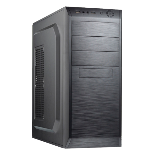 Корпус c блоком питания 450 Ватт/ Case Foxline FL-815, ATX, 3x5.25EXT, 1x3.5EXT, 3x3.5INT, 2xUSB2.0, HDA, w/o FAN, w/450W ATX PSU, w/1.2m EU pwr cord