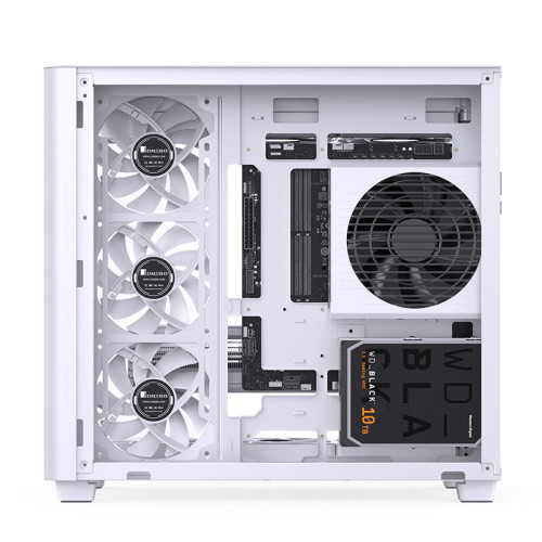 Корпус без блока питания/ Корпус JONSBO TK-3 White ATX без БП, mini-ITX, micro-ATX, белый Корпус без блока питания/ Корпус JONSBO TK-3 White ATX без БП, mini-ITX, micro-ATX, белый