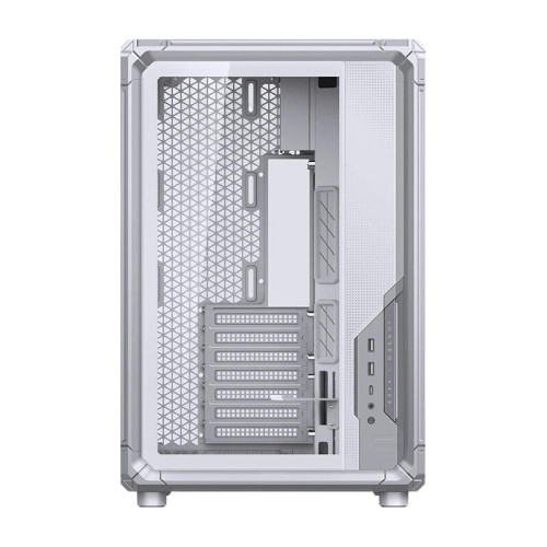 Корпус без блока питания/ Case JONSBO X400, Midi-Tower, TG, no fan, 2xUSB-A 3.0 + 1xUSB-C 3.2, ATX, mATX, mITX White